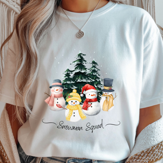 Snowman Squad - Winter Unisex T-Shirt