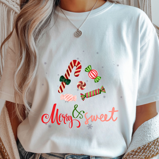 Merry and Sweet - Christmas Unisex T-Shirt