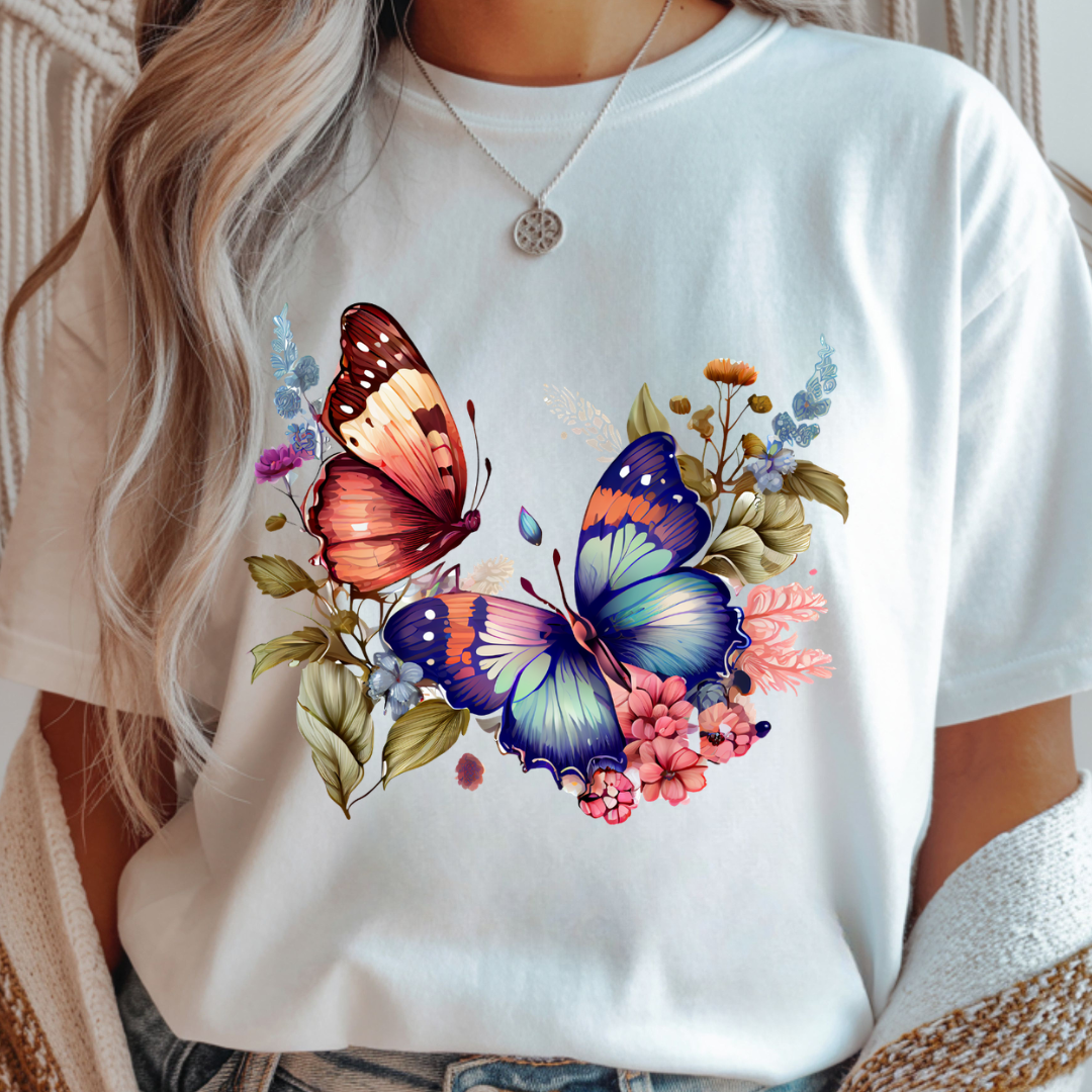 Butterfly Bouquet - Spring Unisex T-Shirt