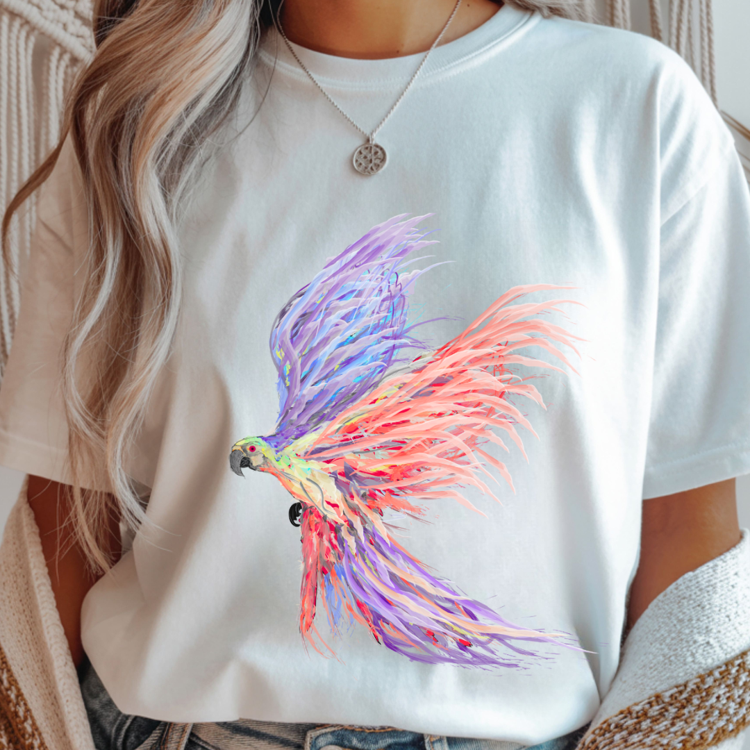 Colorful Parrot - Spring Unisex T-Shirt