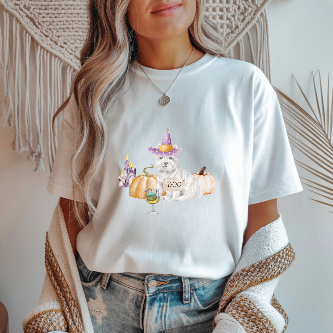 Halloween Party Dog Unisex T-Shirt