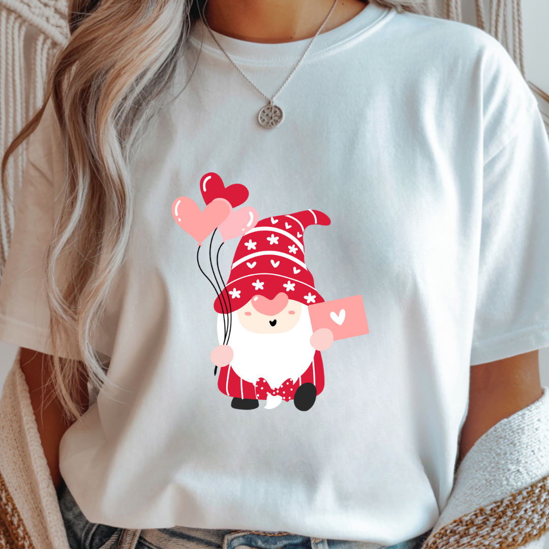 Valentines Gnome - Valentines Day Unisex T-Shirt