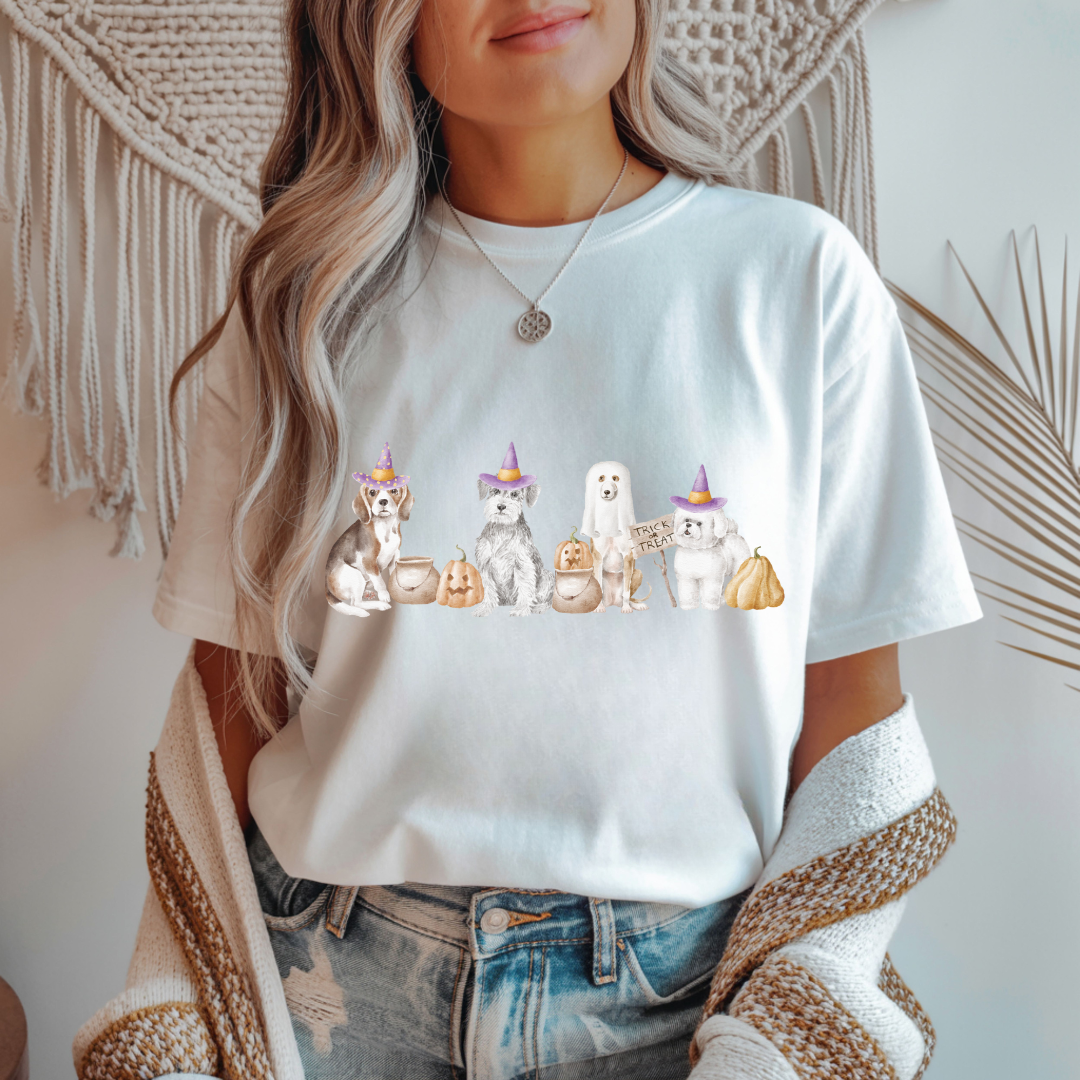 Halloween Party Dogs Unisex T-Shirt