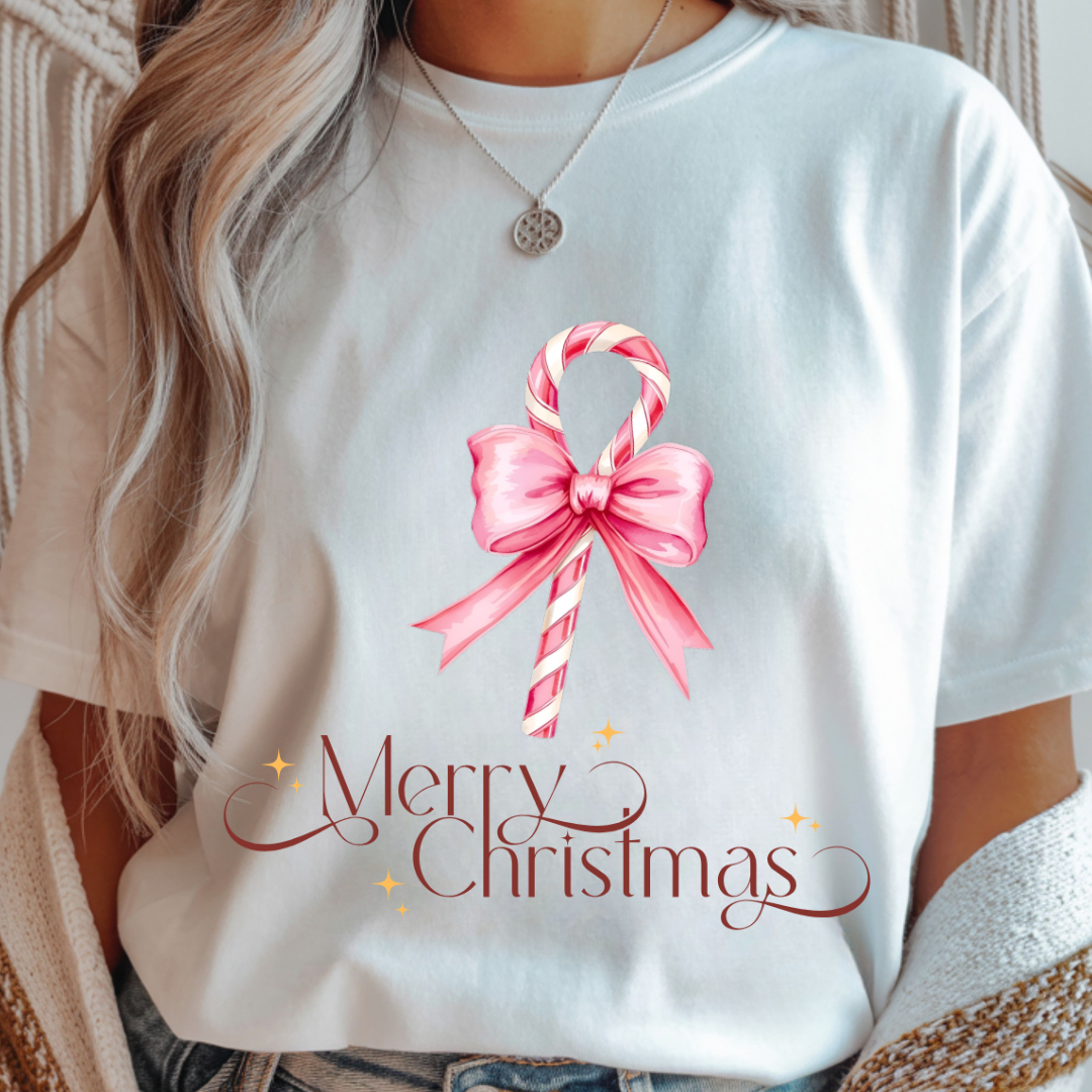 Merry Christmas Candy Cane - Winter Unisex T-Shirt