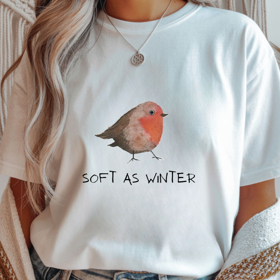 Soft as Winter - Winter Unisex T-Shirt