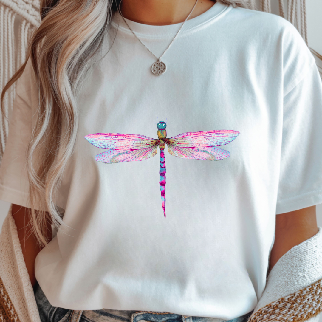 Cosmic Dragonfly - Spring Unisex T-Shirt