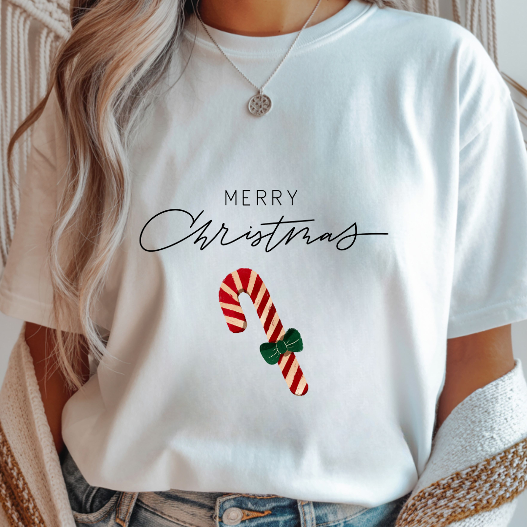 Christmas Candy Cane - Christmas Unisex T-Shirt