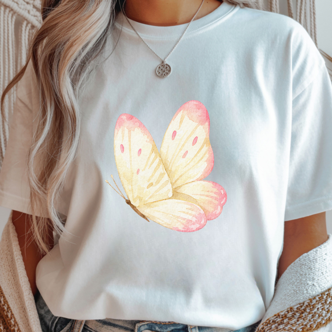 Soft Butterfly - Spring Unisex T-Shirt