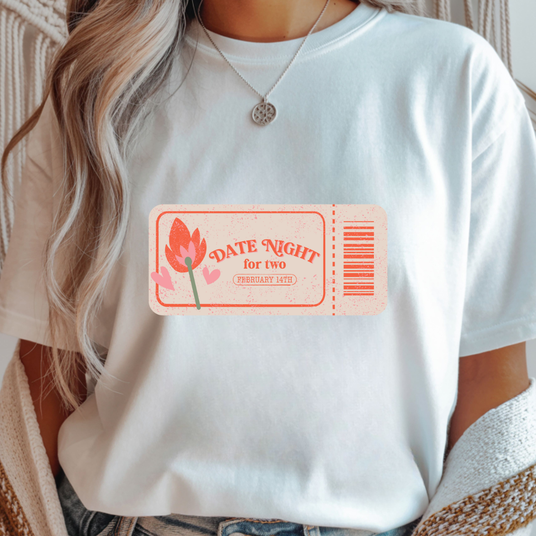 Date Night for Two - Valentines Day Unisex T-Shirt