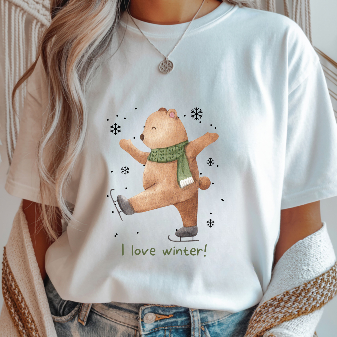 I Love Winter! Winter Unisex T-Shirt