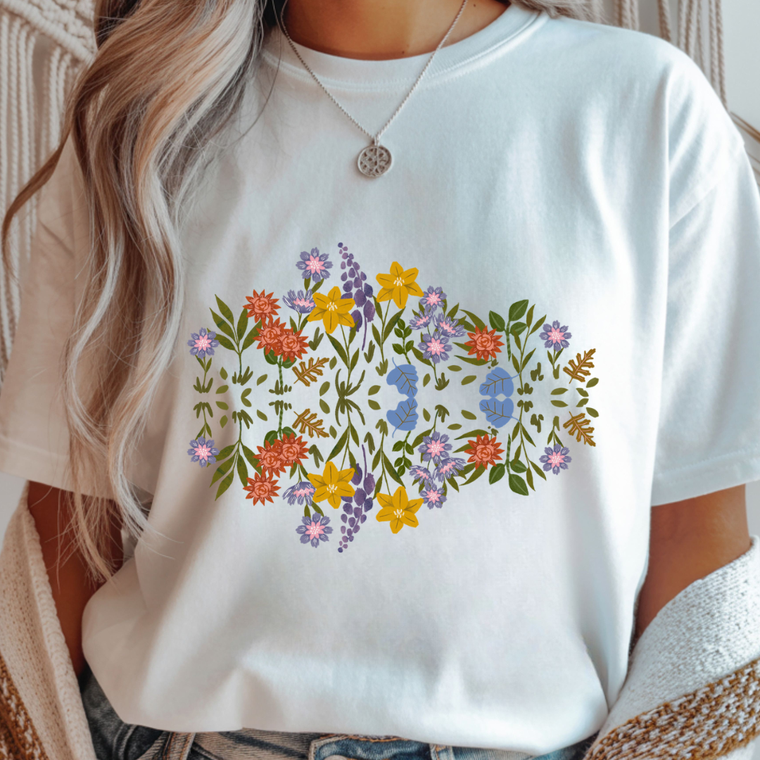 Meadow Wildflower - Spring Unisex T-Shirt