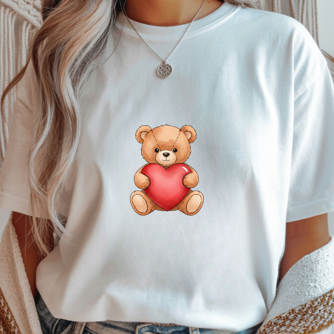 Love Bear - Valentines Day Unisex T-Shirt