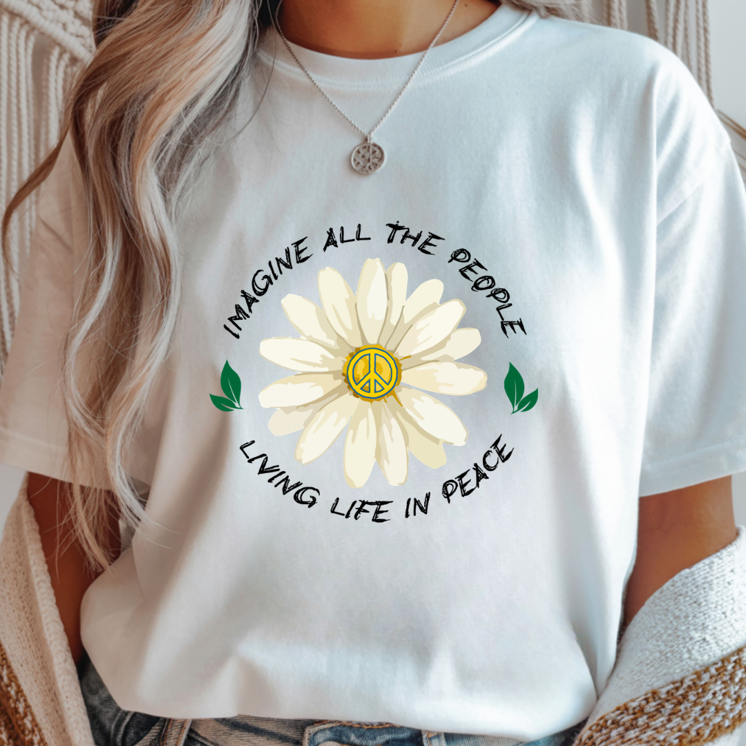 Peace Daisy - Spring Unisex T-Shirt