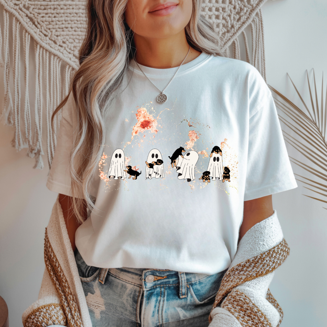 Ghost and Dog Unisex T-Shirt