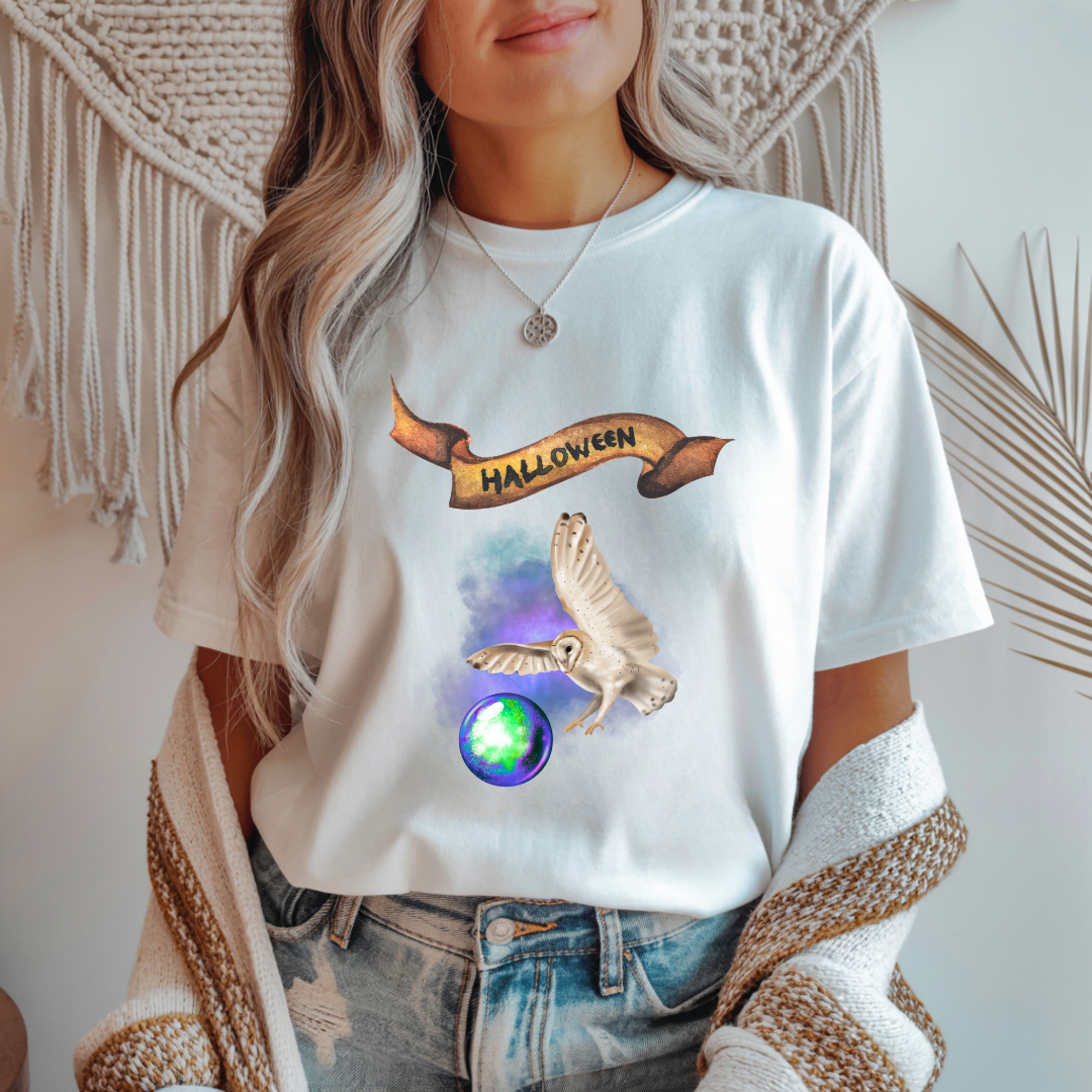 Halloween Owl Unisex T-Shirt