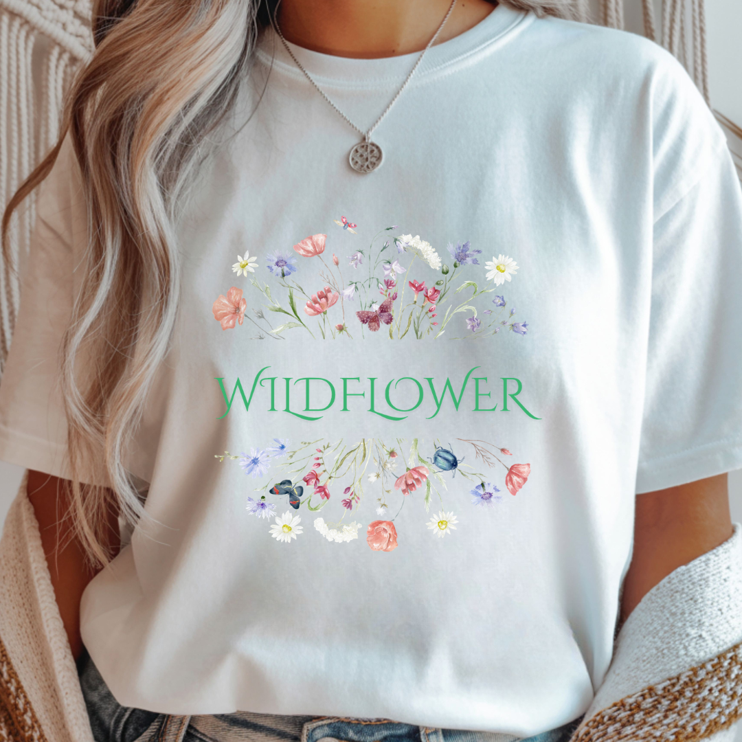 Vintage Wildflower - Spring Unisex T-Shirt