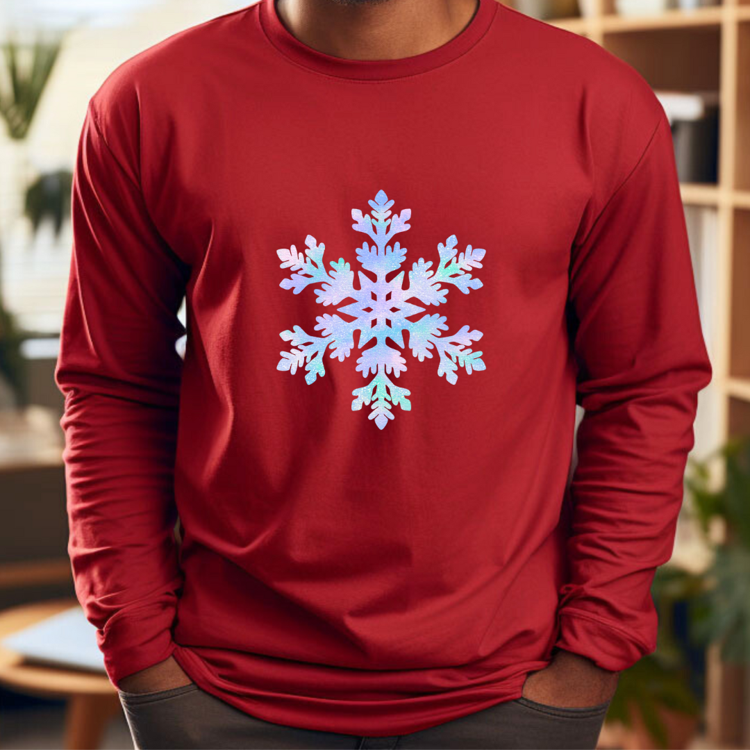 Magical Snowflake - Winter Unisex Jersey Long Sleeve Tee