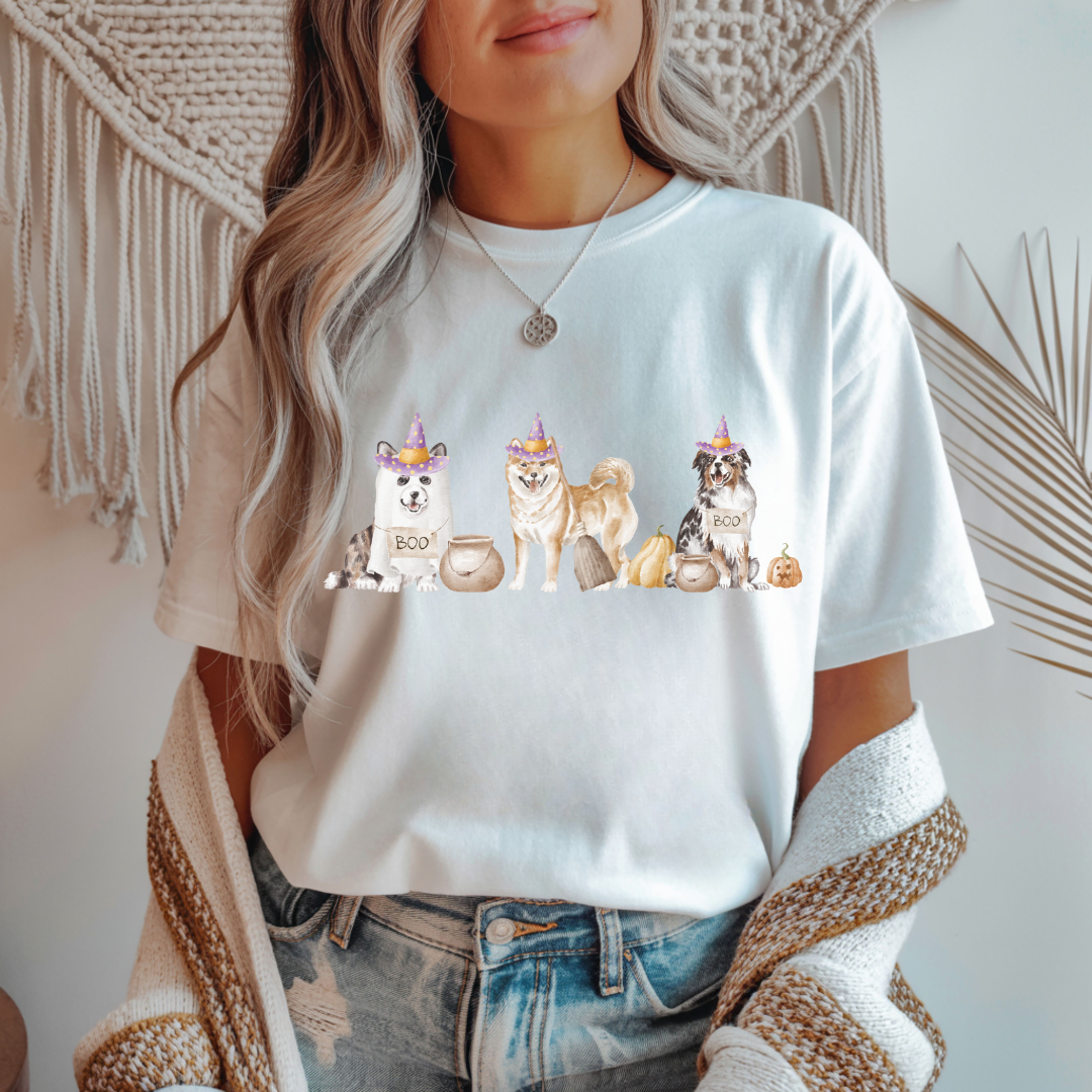 Halloween Party Dogs 3 Unisex T-Shirt
