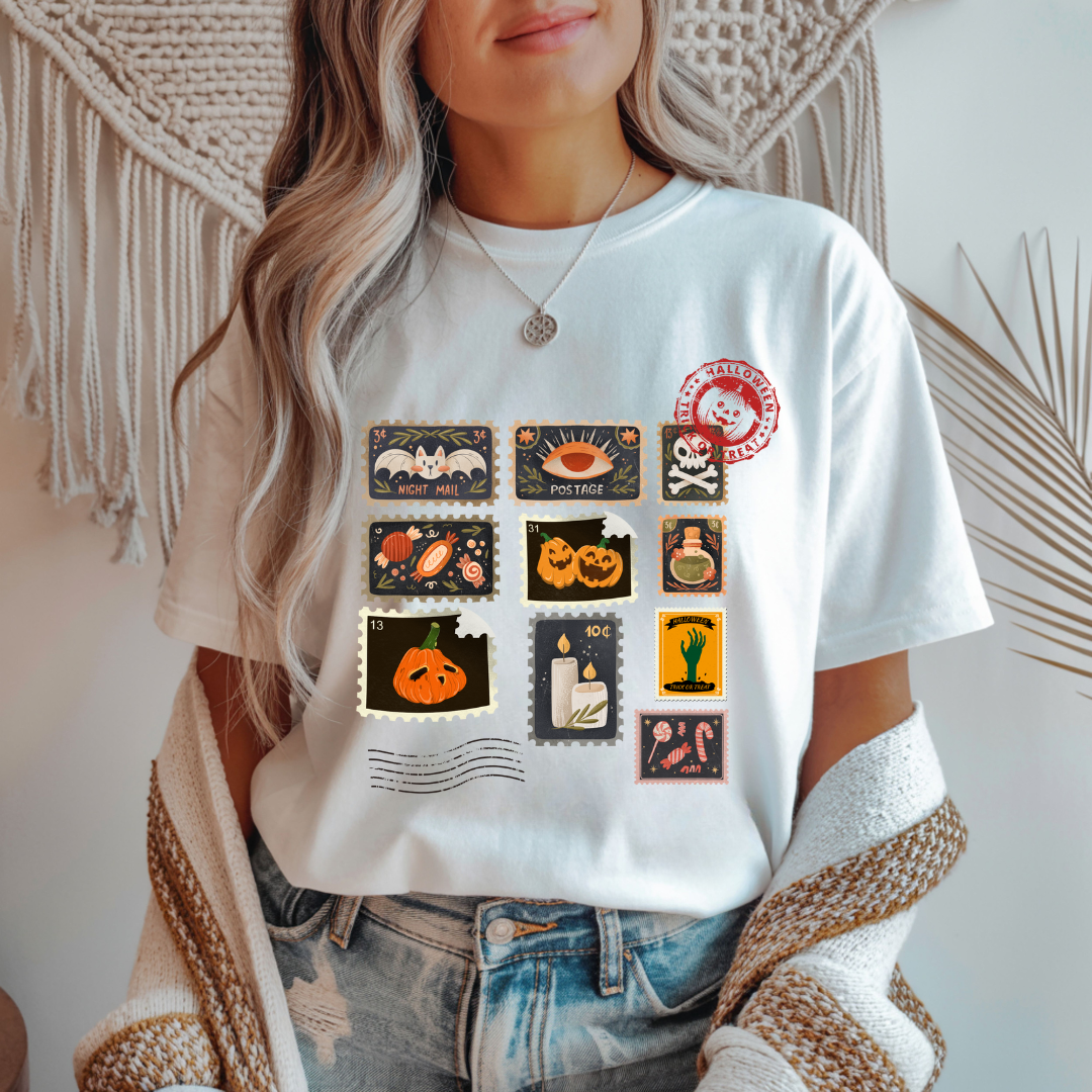 Halloween Stamps 2 Unisex T-Shirt
