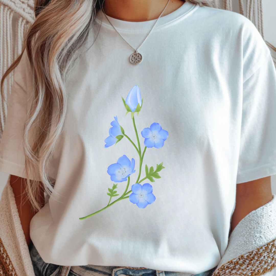 Forget-Me-Not Flower - Spring Unisex T-Shirt