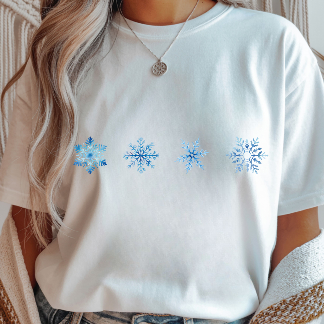 Snowflakes - Winter Unisex T-Shirt