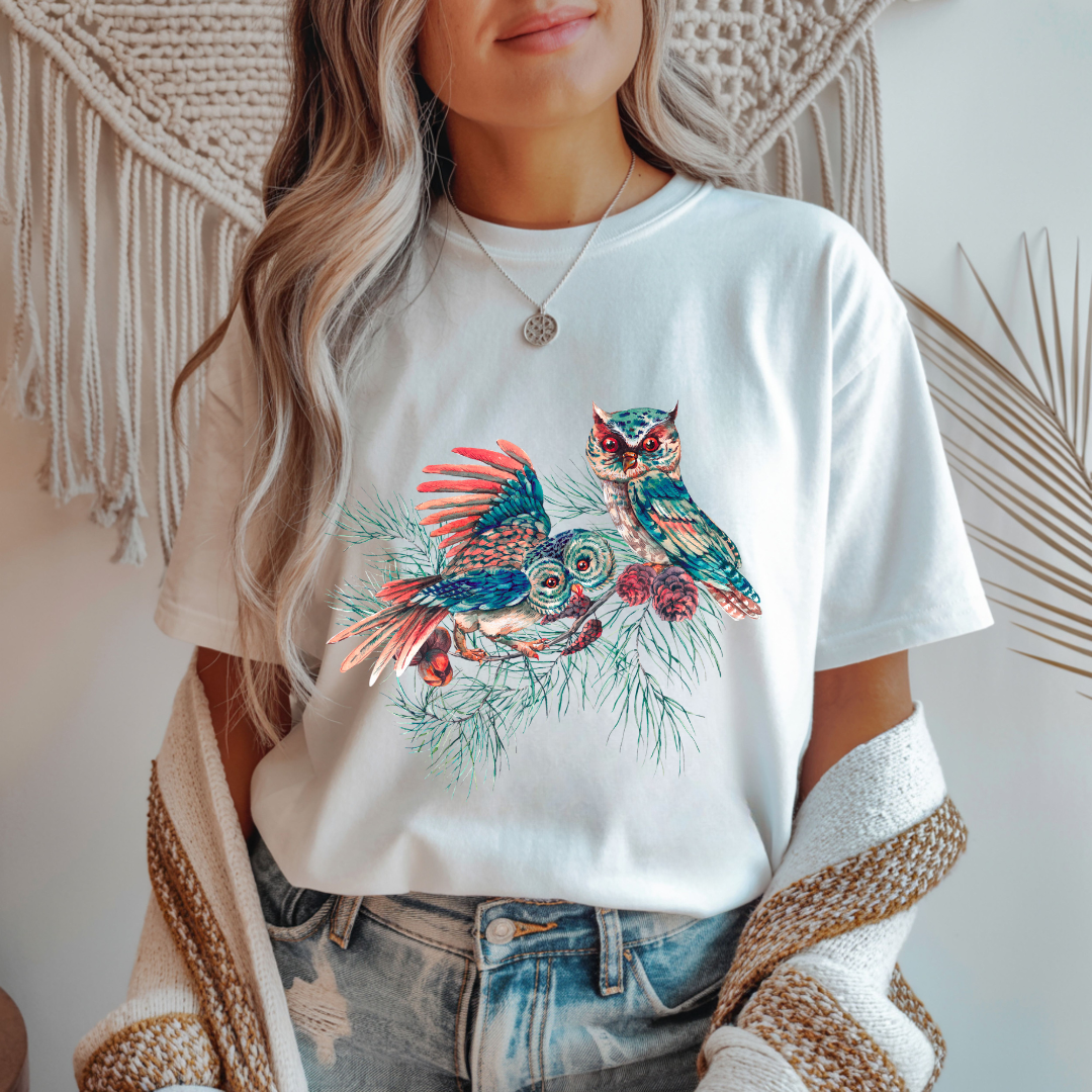 Halloween Owls Unisex T-Shirt