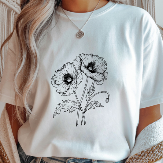 Romantic Flowers - Spring Unisex T-Shirt