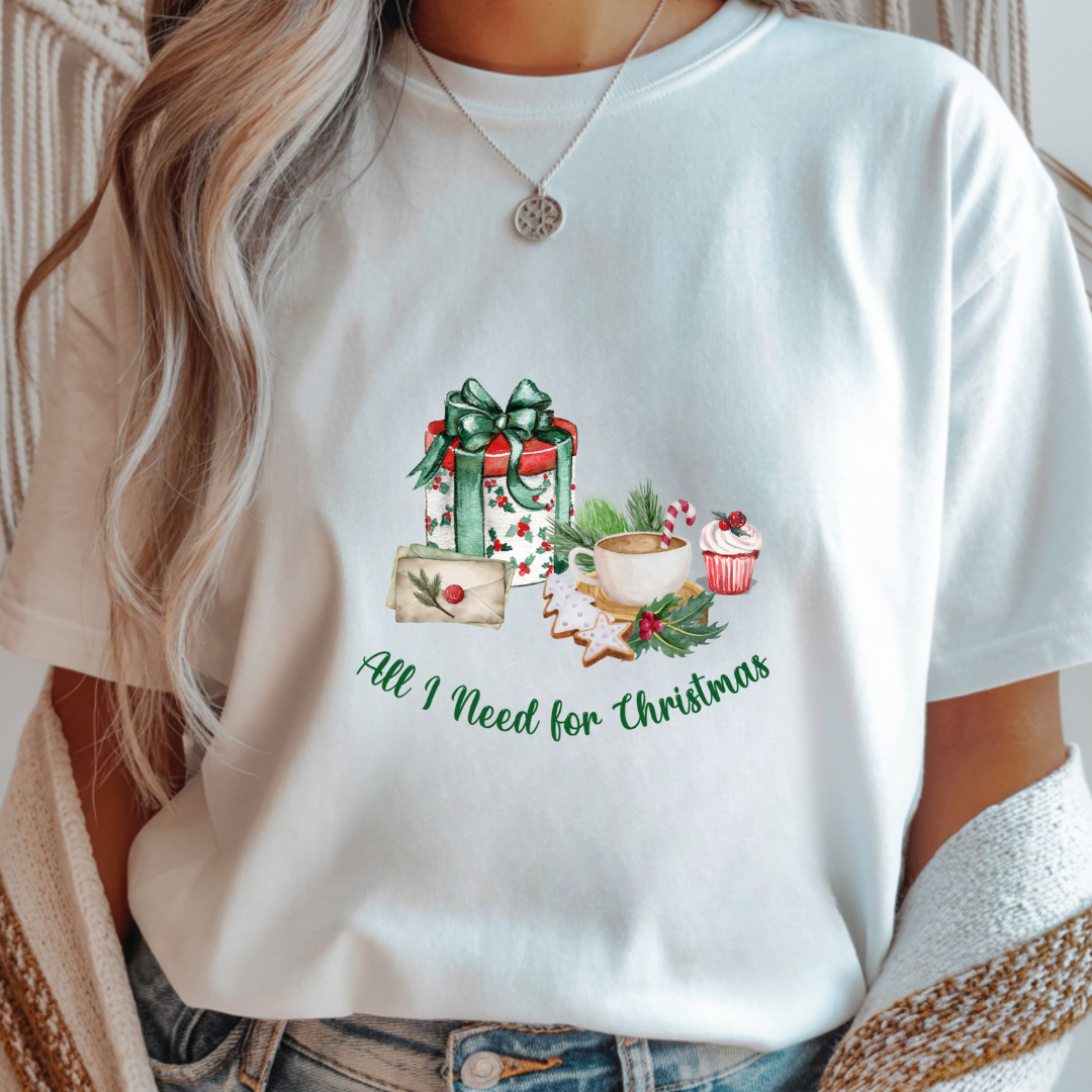 All I Need for Christmas - Christmas Unisex T-Shirt