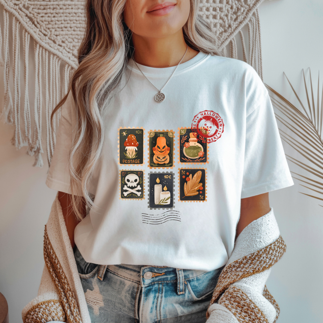 Halloween Stamps Unisex T-Shirt