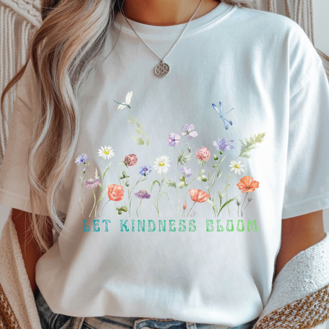 Let Kindness Bloom - Spring Unisex T-Shirt