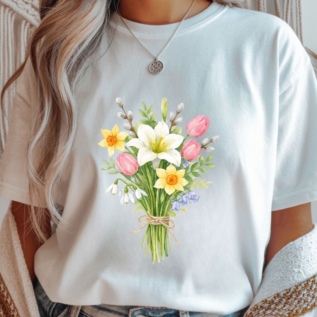 Wildflower Bunch - Spring Unisex T-Shirt