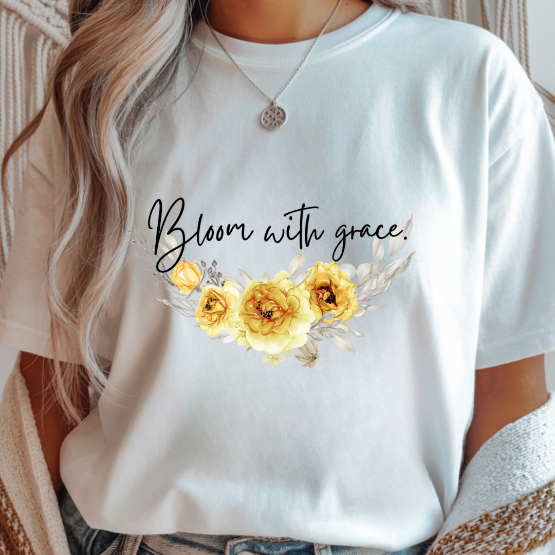 Bloom With Grace - Spring Unisex T-Shirt