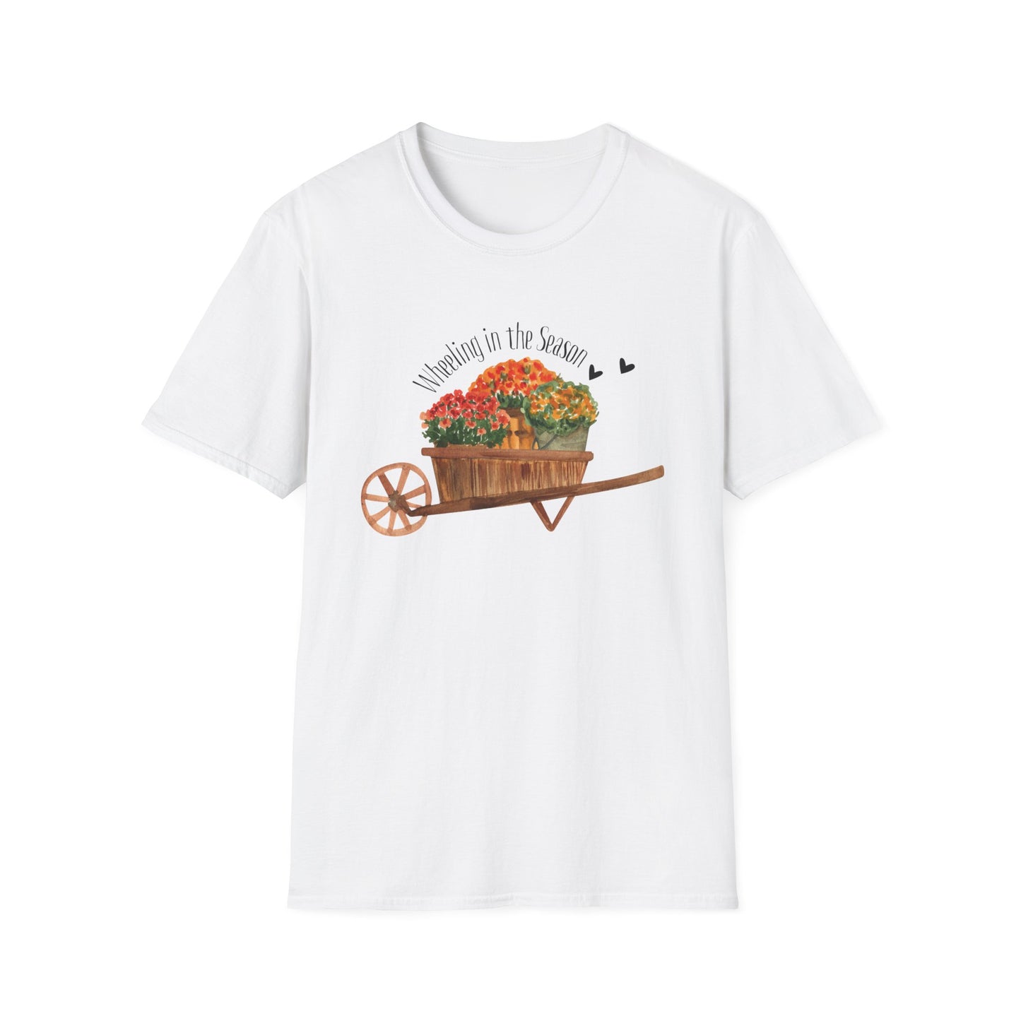 Wheeling in the Season - Fall Unisex T-Shirt
