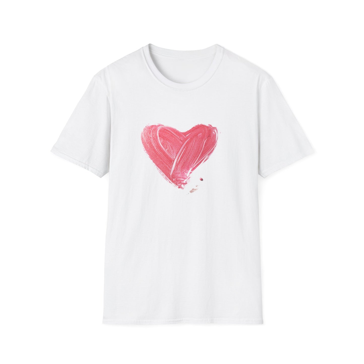 Painted Heart - Valentines Day Unisex T-Shirt