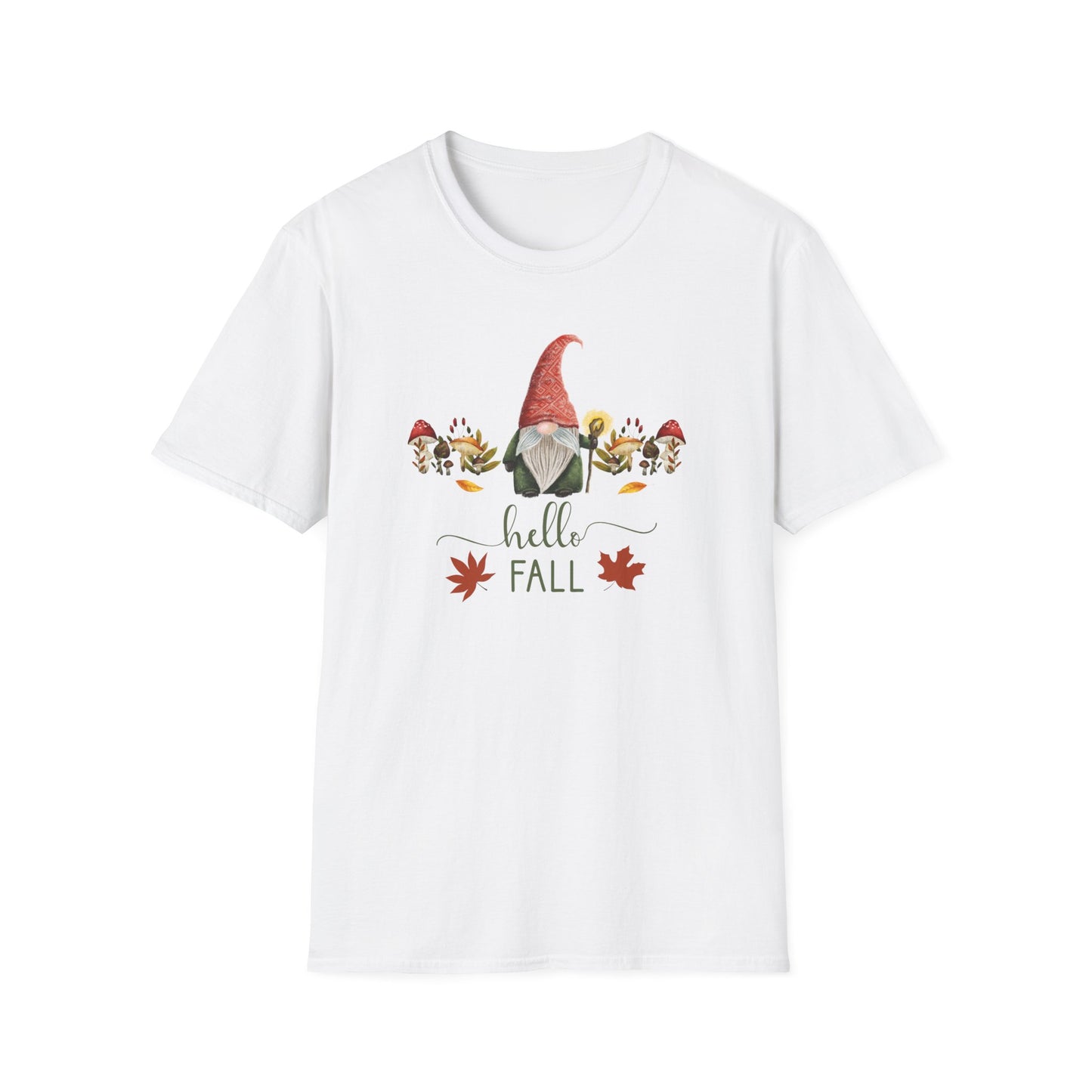 Hello Fall - Gnome Unisex T-Shirt