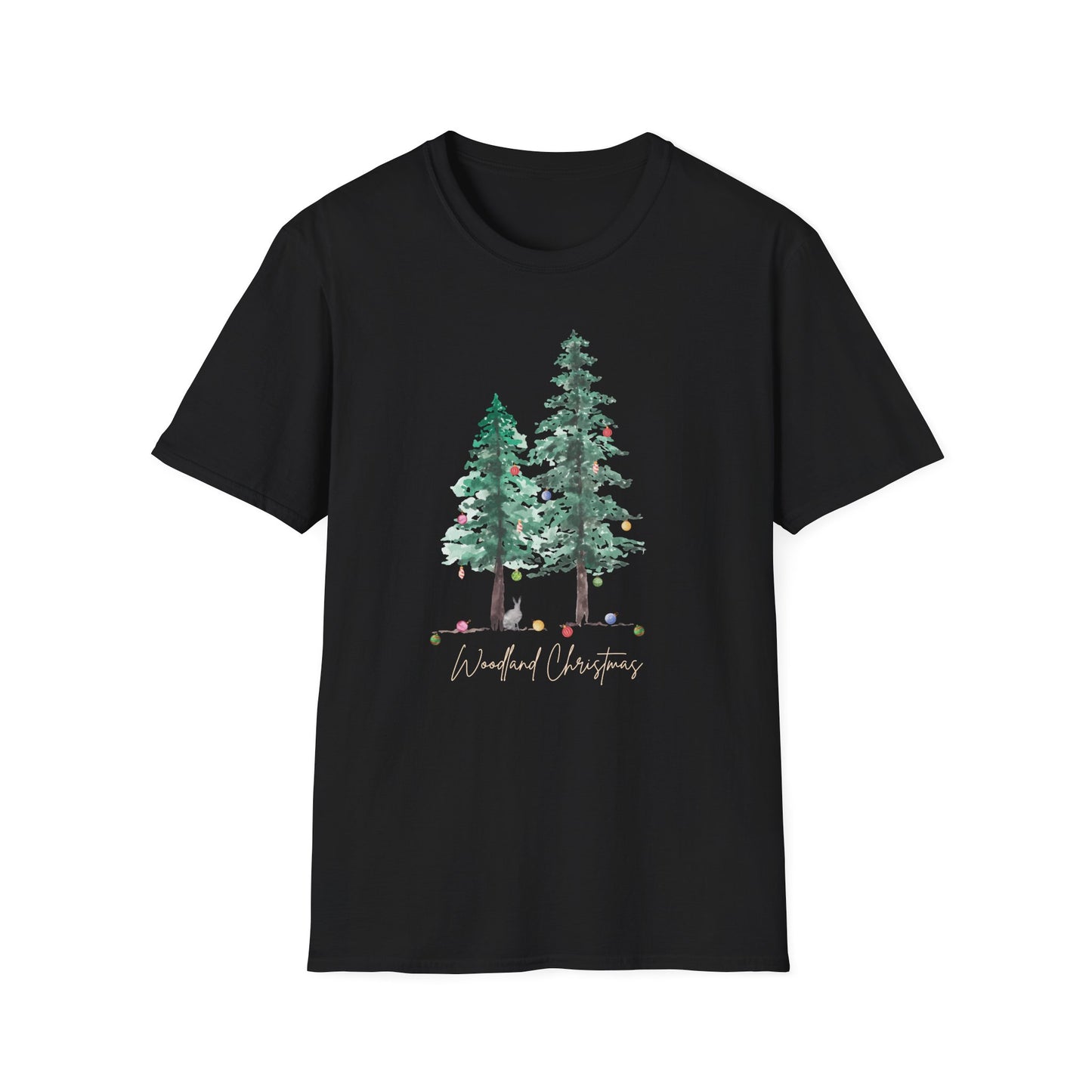 Woodland Christmas - Christmas Unisex T-Shirt