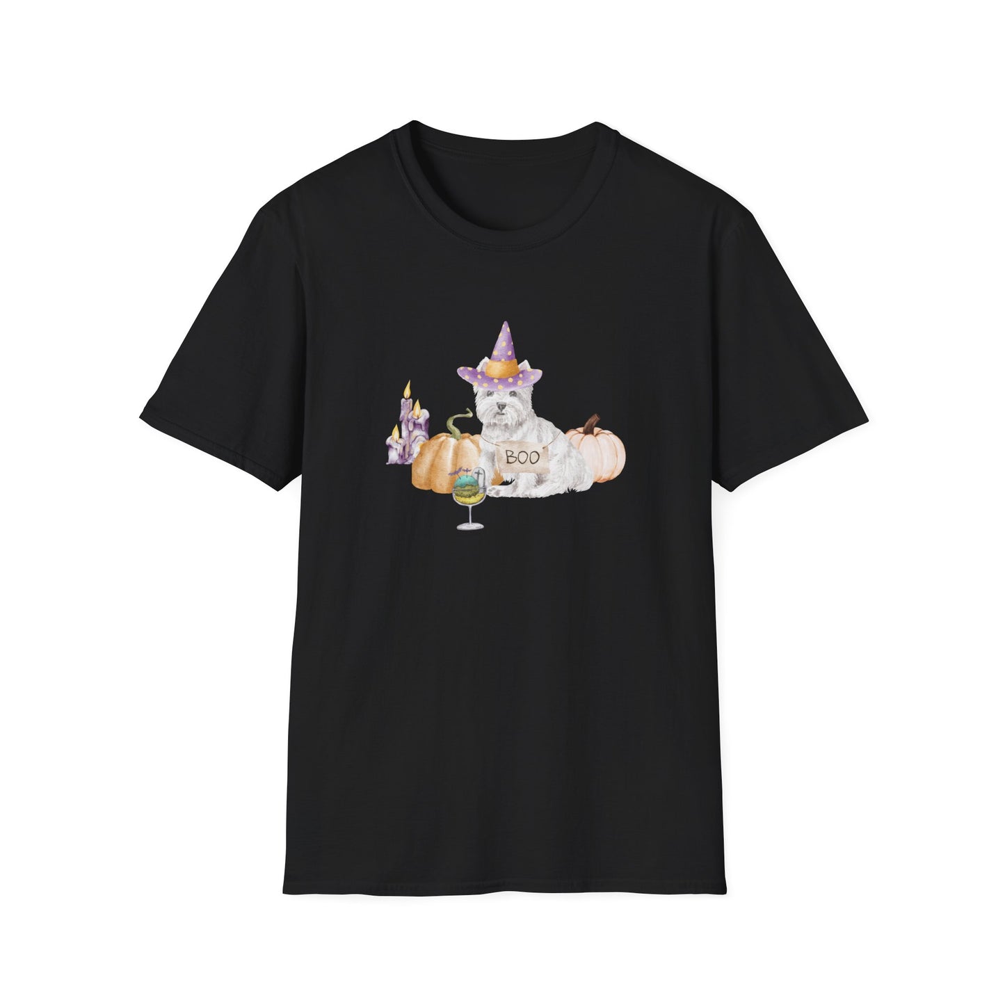 Halloween Party Dog Unisex T-Shirt