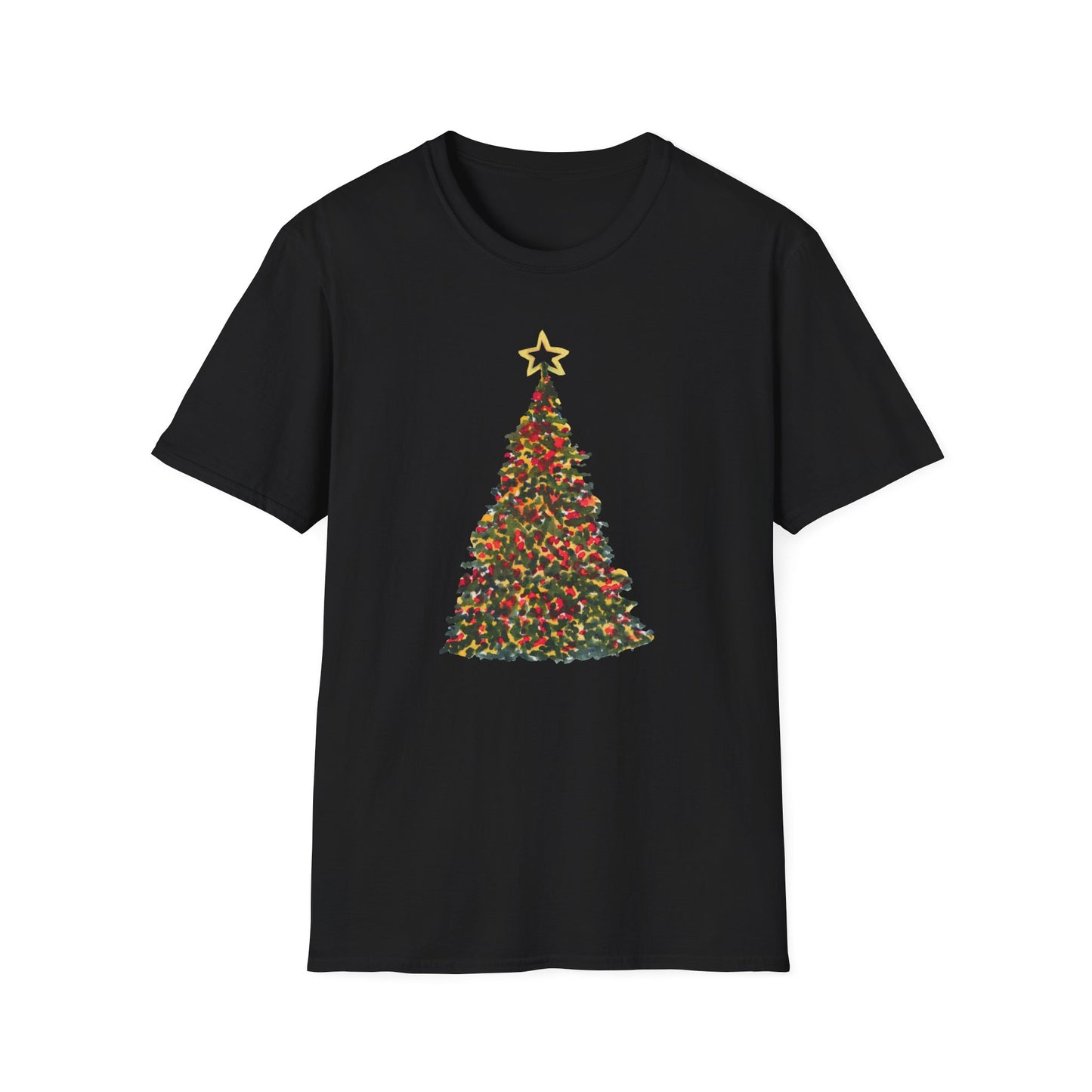 Shiny Christmas Tree - Christmas Unisex T-Shirt