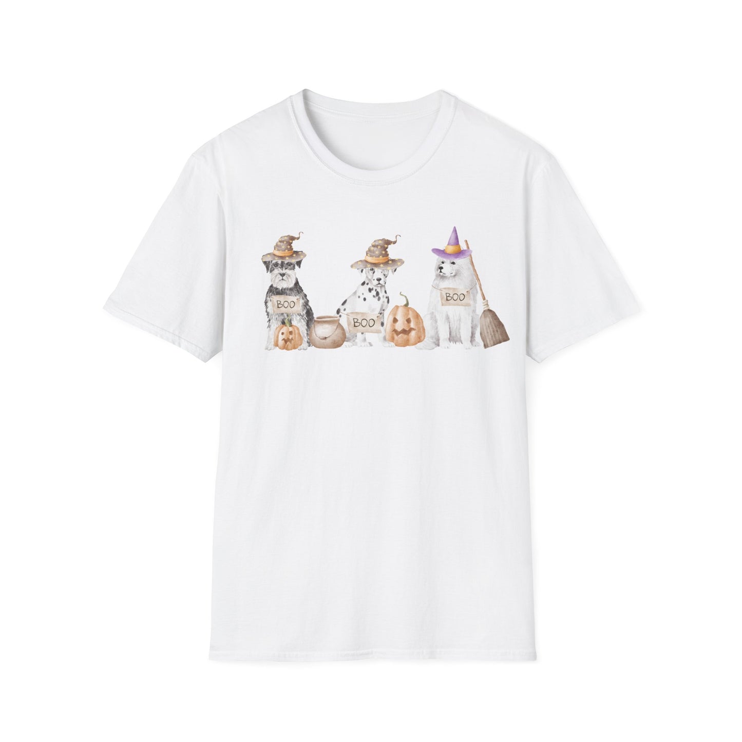 Halloween Party Dogs 4 Unisex T-Shirt