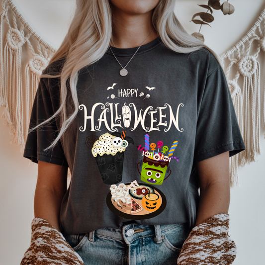 Happy Halloween Dinner - Halloween Unisex T-Shirt