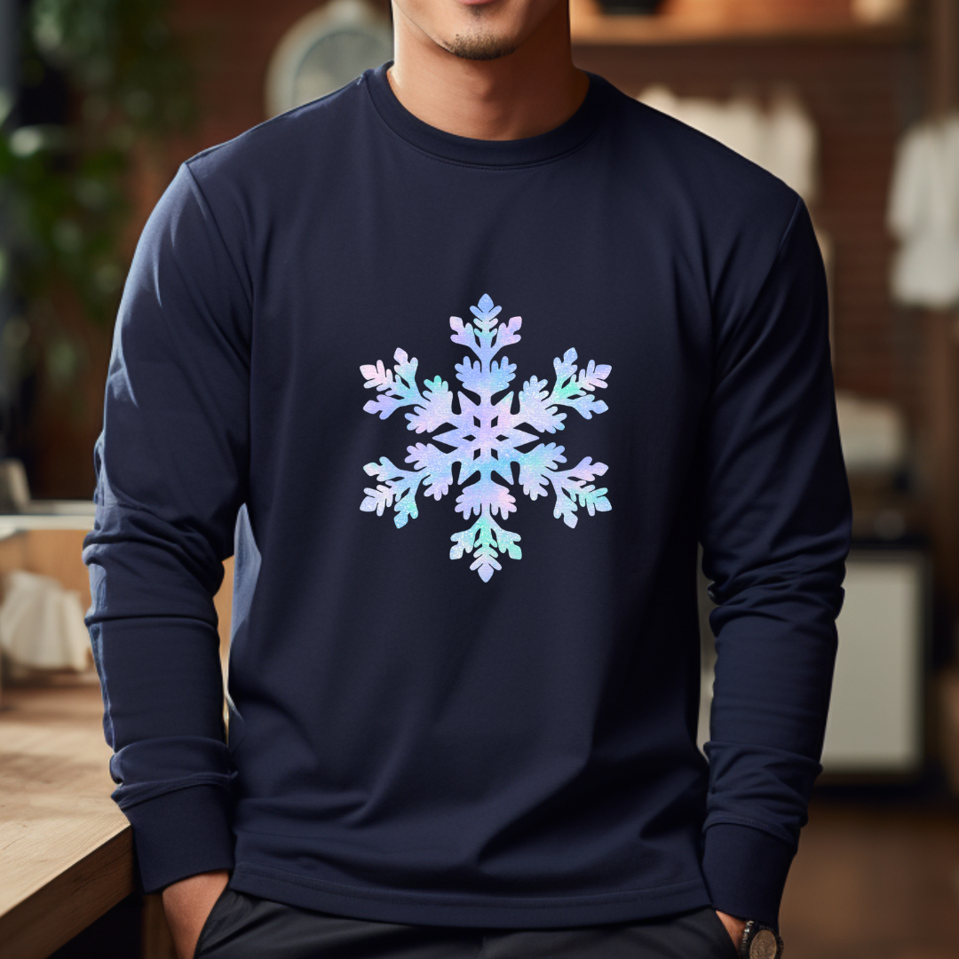 Magical Snowflake - Winter Unisex Jersey Long Sleeve Tee