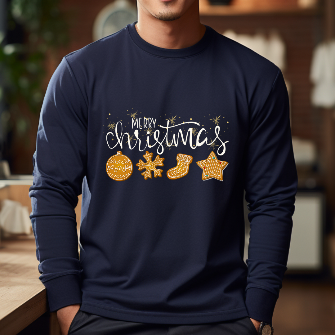 Christmas Cookies - Winter Unisex Jersey Long Sleeve Tee