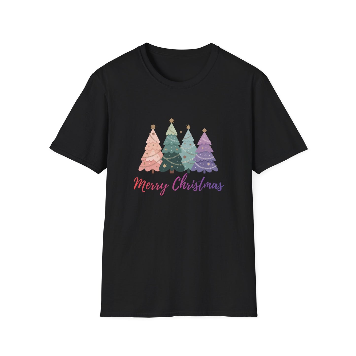 Merry Christmas Trees - Winter Unisex T-Shirt
