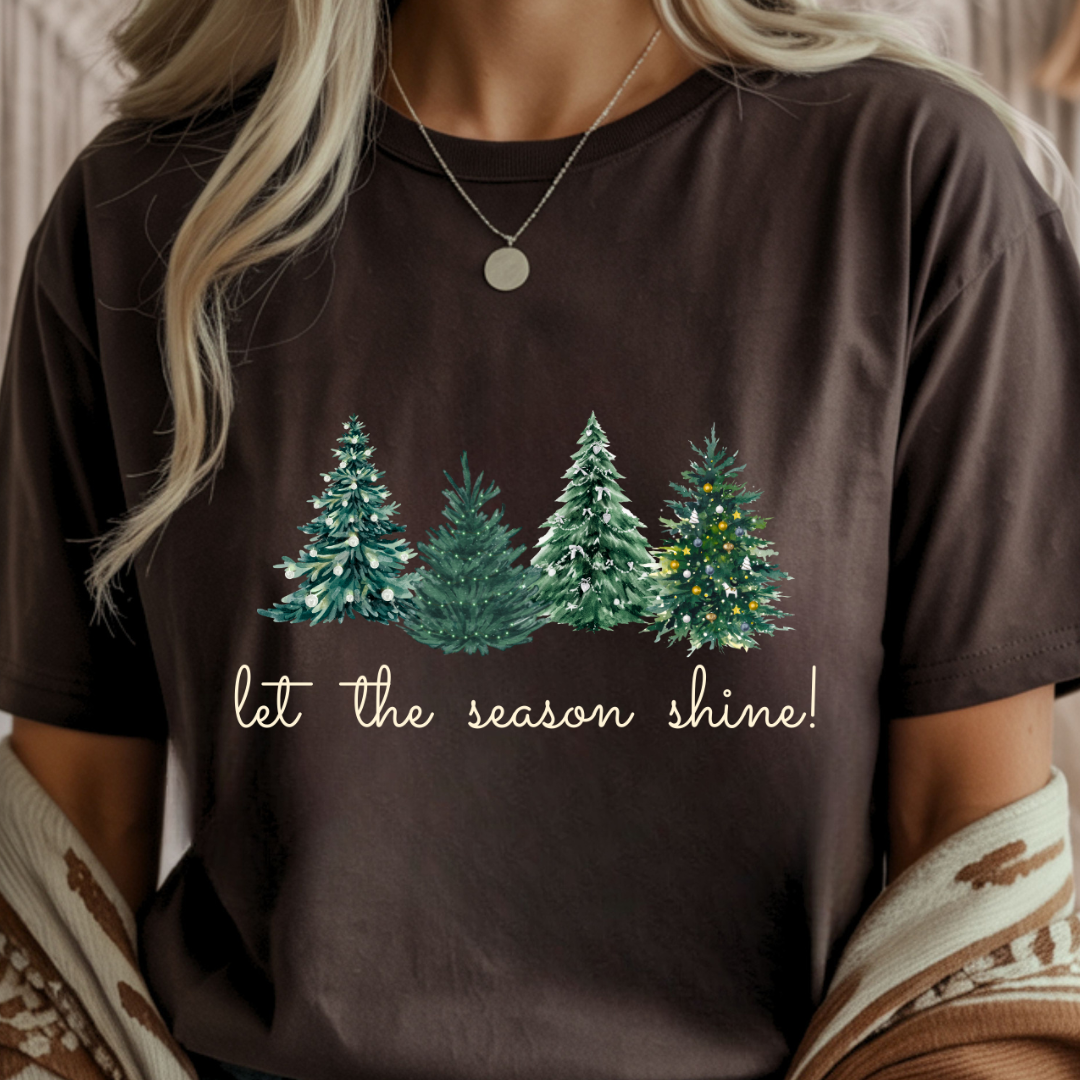 Let the Season Shine! - Christmas Unisex T-Shirt