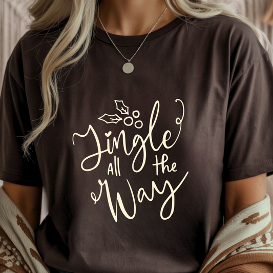 Jingle All the Way - Christmas Unisex T-Shirt