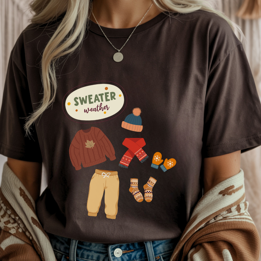 Sweater Weather - Winter Unisex T-Shirt