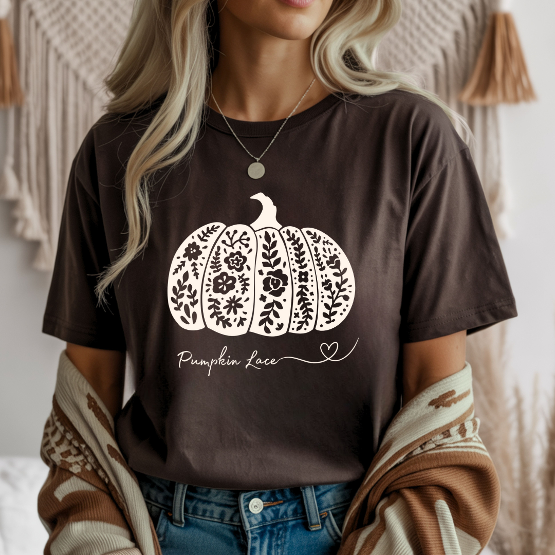 Pumpkin Lace Unisex Softstyle T-Shirt