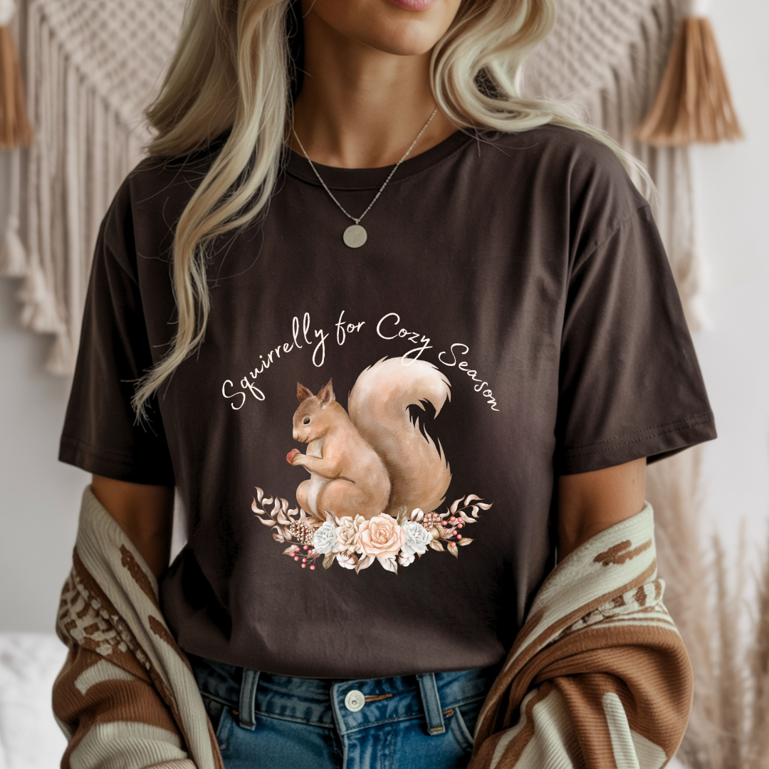 Squirrelly for Cozy Season Unisex T-Shirt