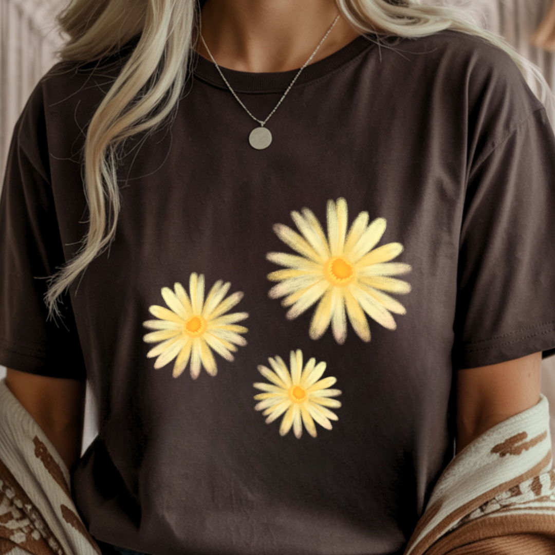 Yellow Daisies - Spring Unisex T-Shirt