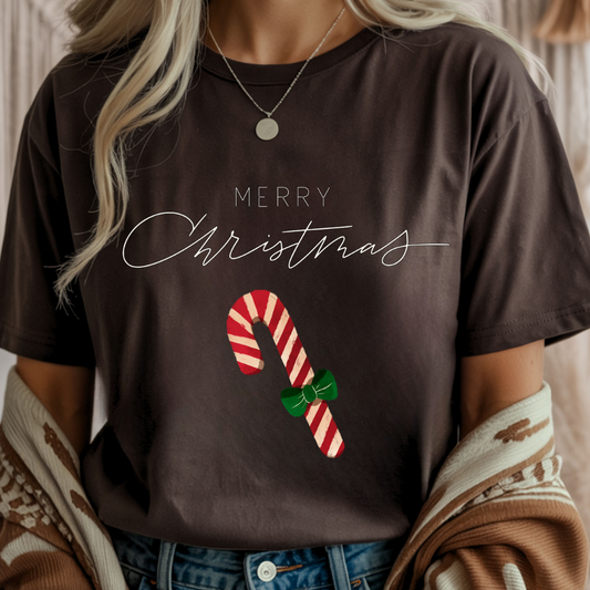 Christmas Candy Cane - Christmas Unisex T-Shirt